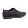 Pantofi barbati din piele naturala - Model Sport Casual Perforat Negru 128N